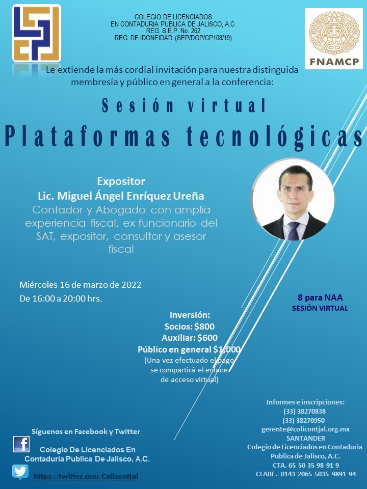 Plataformas tecnologicas