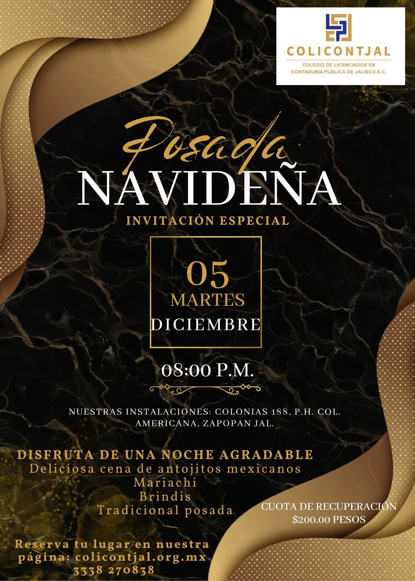 Posada navideña